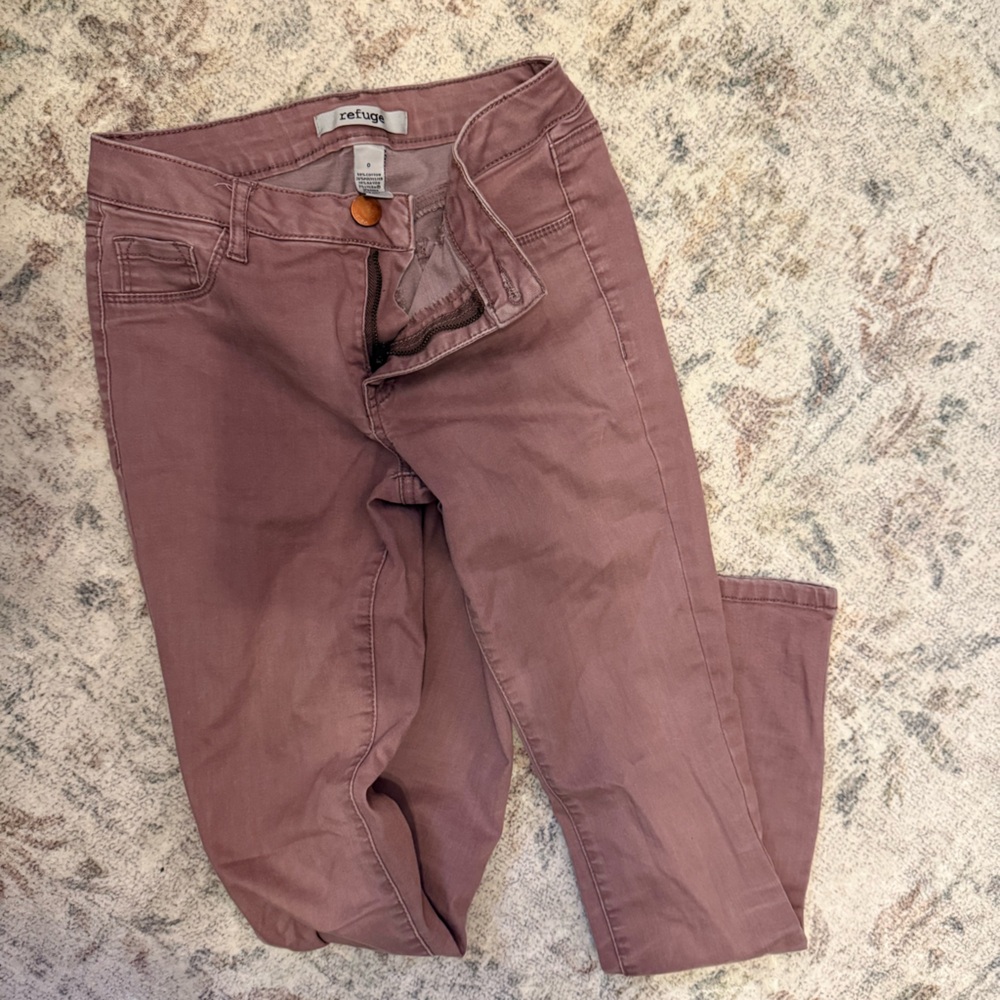 Refuge Dusty Rose Jeans